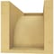 Ekena Millwork 6"W x 12"D x 6"H Wide Huntington Rough Cedar Woodgrain TimberThane Corbel, Primed Tan CORUR06X12X06HUNRCPR - alternate 5